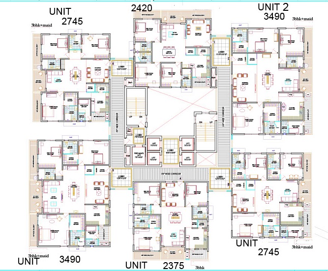 Western Springs Keystone School Road, Hyderabad Apartments